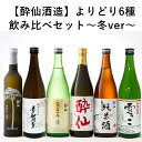 【ふるさと納税】【先行予約】 日本酒 飲み比べ セット 酔仙酒造 よりどり 6種 ～冬ver～ (2024年10月～順次発送予定)【 純米酒 雪っこ 酔仙 吟醸 純米酒 奇跡の一本松 】