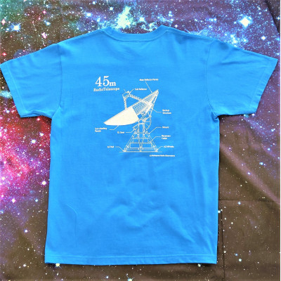 
国立天文台野辺山オリジナルTシャツ　-青Mサイズ-【1298460】
