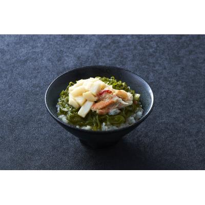 ふるさと納税 陸前高田市 【簡単海鮮丼】けせんの海 一膳 ほたてかにめかぶ 75g×1個 |  | 02