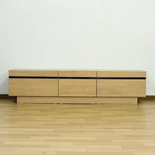【開梱・設置】ミリオン 166cm テレビボード（ナチュラル）　AX023