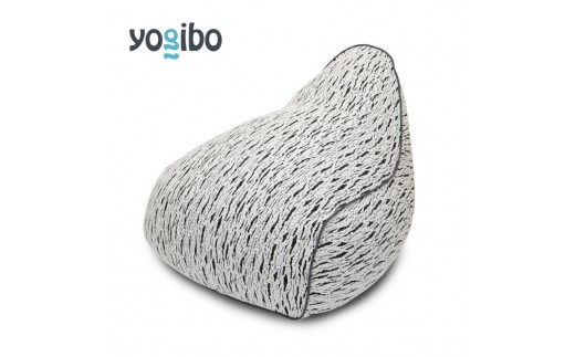 ビーズクッション ヨギボー ラックス ラウンジャー ライトグレー Yogibo Luxe Lounger 1人掛け 高級 ベロア なめらか 背もたれ 洗えるカバー インテリア ギフト 贈り物 結婚祝い 誕生日