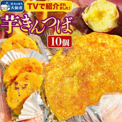 ふるさと納税 大仙市 芋きんつば 10個入 丸徳商店|22_mts-011001