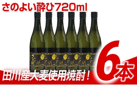 
										
										田川産大麦使用焼酎！さのよい酔ひ720ml×6本
									