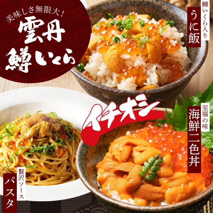 2940. うに チリ産 冷凍 200g 鱒いくら醤油漬け 200g ウニ 雲丹 ますいくら 鱒 イクラ いくら醤油漬け 海鮮 海鮮丼 送料無料 北海道 弟子屈町_イメージ4