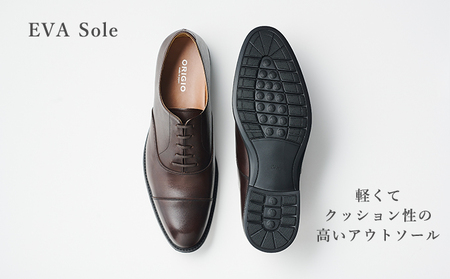 ORIGIO オリジオ 牛革ビジネスシューズ 紳士靴 ORG1000（ダークブラウン）【ファッション・靴・シューズ・革製品・革靴】 24.5cm