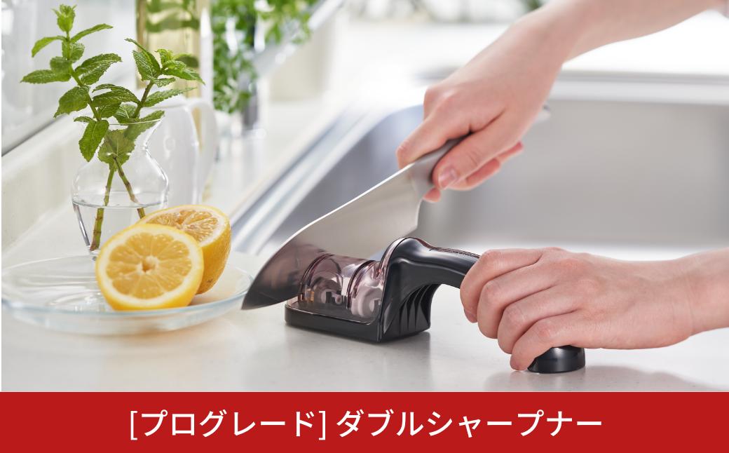 
                  [プログレード] ダブルシャープナー 包丁研ぎ キッチン用品 燕三条製 新生活 一人暮らし  [下村工業] 10000円以下 1万円以下 【010S317】
                