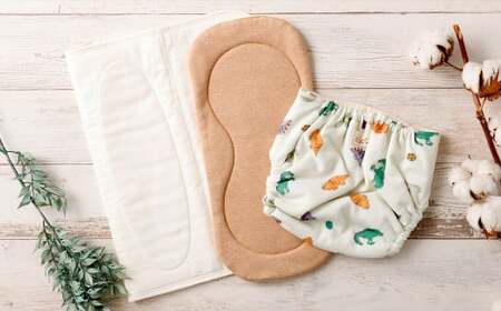 【kucca】kucca 布おむつ お試しセット （ テープ型カバー 1枚・ オーガニック成形おむつ 1枚・ パシーマ®おむつ 1枚）【XSサイズ（3kg未満－5kg）】 ベビー 赤ちゃん おむつ カ