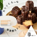 【ふるさと納税】【カリッとろ～な新食感 カヌレ】セトレのカヌレ「プレーン」8個入り　SETRE Canele　お祝 お礼 内祝に人気の洋菓子ギフト 焼菓子 常温発送 誕生日プレゼント お取り寄せスイーツ　 お菓子 おやつ スイーツ ティータイム