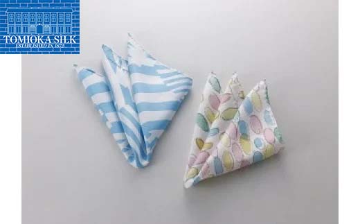 ＜高級純国産富岡シルク100%＞ミナペルホネンスカーフ・ポケットチーフ (Fujisans)・世界遺産富岡製糸場ブランドブック セット 富岡シルク スカーフ ポケットチーフ 世界遺産 富岡製糸場 本 