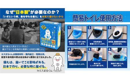 非常用トイレセット 30回分 【樽見鉄道トレインBOX】 非常用トイレ 防災グッズ 防災備蓄 岐阜市 / エスイーアイ[ANDV013]