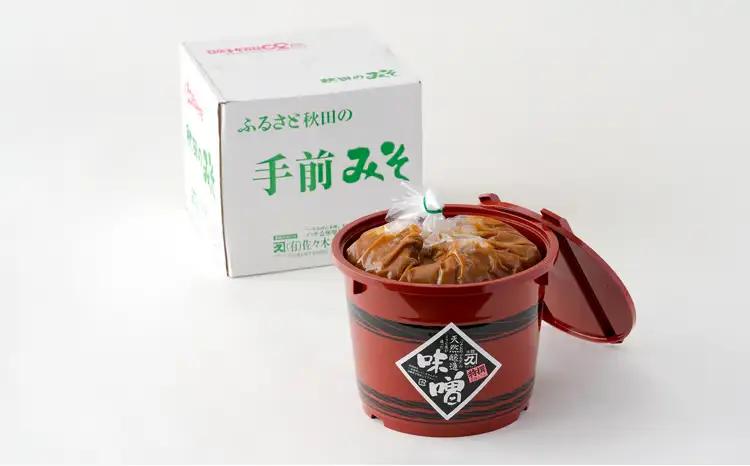 ふるさと秋田の手前みそ(特選)　60P4007【 佐々木こうじ店】
