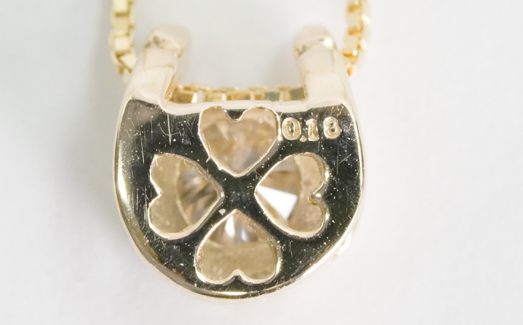 0.18ｃｔ 10金 ネックレス イエローゴールド 管理番号 RTJ-016 246-002-YG