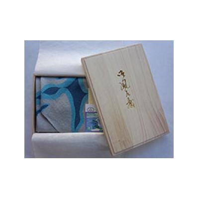 ふるさと納税 与謝野町 正絹縮緬友禅風呂敷　千鳥 |  | 03