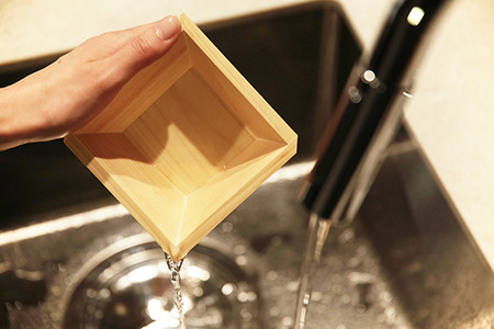 木製の冷凍ご飯容器　枡のおひつ「COBITSU」（こびつ）