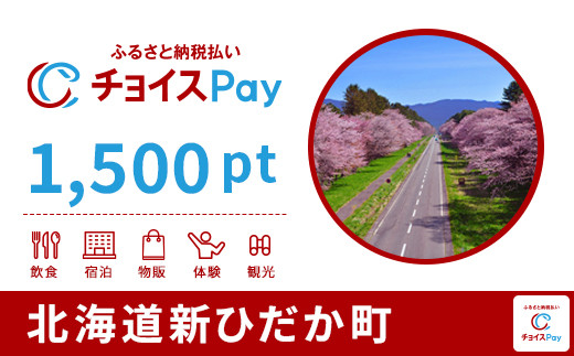
                  新ひだか町チョイスPay 1,500pt【会員限定のお礼の品】
                