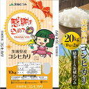 【ふるさと納税】【新米】【令和6年産】茨城県産コシヒカリ20kg（10kg×2袋）精米JA茨城むつみ | 米 こめ コメ こしひかり 20キロ 定番 ご飯 白米 茨城県 古河市 JA ギフト 贈答 贈り物 お祝 プレゼント 記念日 景品 _CL06