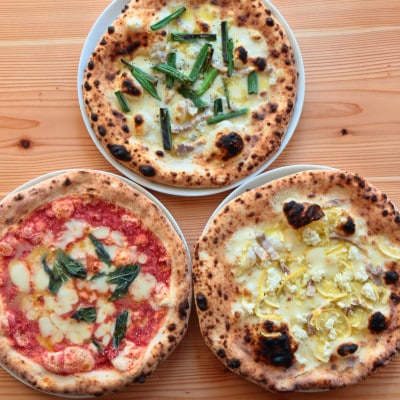 しまなみピッツァ しまなみ海道伯方島小麦100% 伯方の塩使用 人気ピザ3枚 冷凍 V003180【配送不可地域：離島】【1625106】