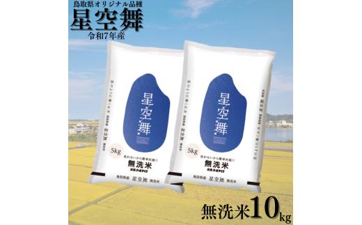 394K.鳥取県産星空舞◇無洗米10kg◇令和7年産