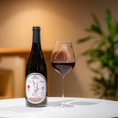 ふるさと納税 標津町 赤ワイン「しれとこのしずく」750ml 標津町川北産葡萄100%使用　お酒 さけ 人気 限定