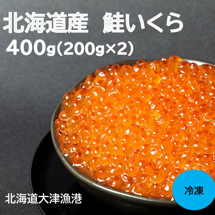 【ふるさと納税】北海道産 いくら 400g(200g×2） 国産 鮭イクラ シャケいくら 天然 小分け いくら 直送 イクラ ふるさと納税 鮭いくら イクラ