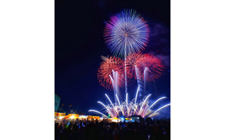 2026いなしき夏まつり花火大会 さじき席ご利用券 テーブル席 (駐車券付き) 6名様までご利用可能 [1029]