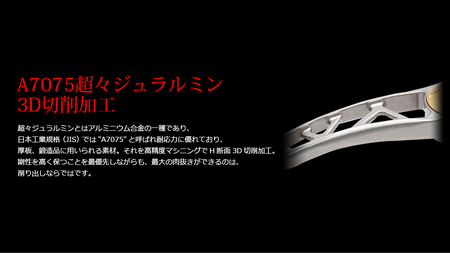 LIVRE リブレ Feather 100（シマノ左）（チタン×ゴールド）F25N-306[AMBB085-2]