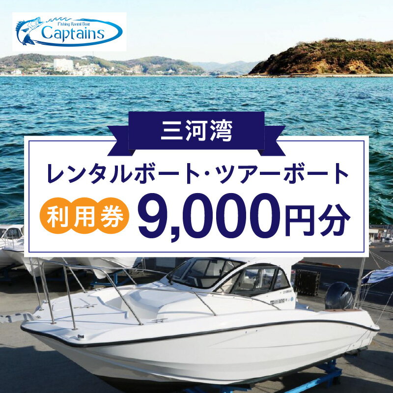 【ふるさと納税】レンタルボート・ツアーボート利用券(9,000円分)・K298 ボート レンタルボート ツアー ツアーボート 観光 旅行 観光旅行 夫婦旅行 新婚旅行 旅 一人旅 利用券 チケット 券 施設利用券 三河湾 観光地 ご当地 ご当地返礼品 愛知県 西尾市 送料無料