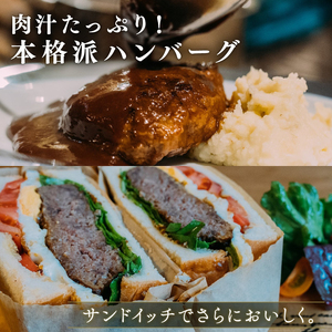 鹿ハンバーグ6個 ジビエ 鹿肉 鹿 ハンバーグ デミグラスソース 京都府