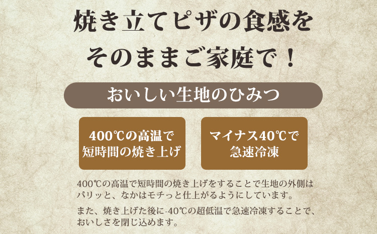 本格自家製ピザ「マリナーラ・ゴルゴンゾーラと胡桃のピザ」詰め合わせ フォカッチャ 古民家イタリアンレストラン「山田ん家」の冷凍ピザセット [レンチン 時短調理 一人暮らしにも最適 冷凍食品 宮崎県高原