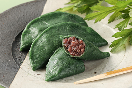 【冷凍配送】あねかえし 20個入り（5個入×4パック）和菓子 生菓子 よもぎ ヨモギ のうさん糀村【87-2】