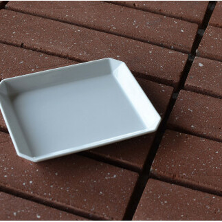 1616/ TY Square Plate 130 White 5枚セット 有田焼 器 皿 白 ホワイト A25-413_イメージ3