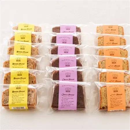 お菓子詰め合わせ セット(人気 パウンドケーキ 3種類×6コ)＜北海道のおすすめスイーツセット ＞_詰め合わせ セット パウンドケーキ 人気 クランツ国誉店 スイーツ スィーツ 焼菓子 個包装 小分け