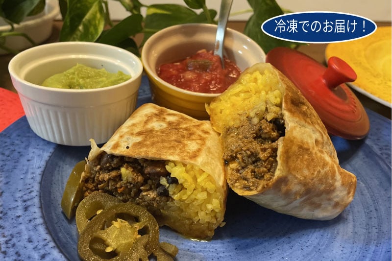 本格派カリフォルニアスタイルのメキシカンブリトー！