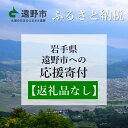 【ふるさと納税】岩手県 遠野市 への応援寄附金【返礼品なし】/ 遠野でがんばる若者しごとサポート事業 ビールの里 プロジェクト こども本の森 遠野 運営 曲り家 千葉家 世紀の大修理 遠野 わらすっこ プラン 自然 景観 伝統 伝承 文化 1000円 1,000円 ～