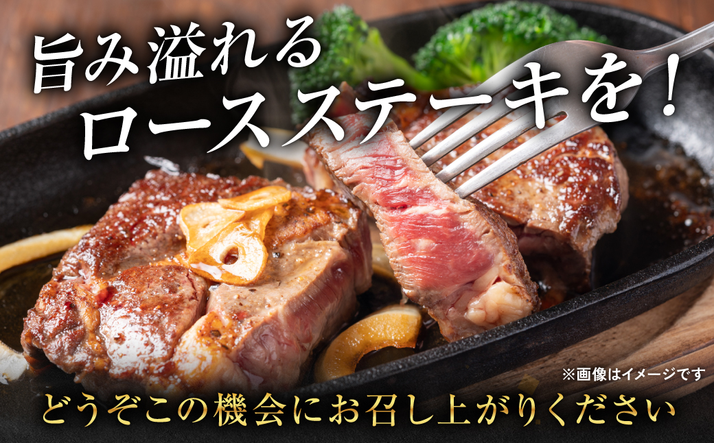 GI認証くまもとあか牛 ロースステーキ 約500g 和牛 ロース ステーキ 牛肉