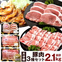 【ふるさと納税】大分県産 豚肉 合計2.1kg 700g×3種 セット ロース 肩ロース とんかつ用 しゃぶしゃぶ用 生姜焼き用 SPF豚 大葉胡椒40g お肉 豚肉 大葉 調味料 冷凍 国産 九州 送料無料