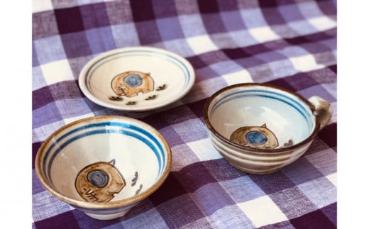 
【真南風工房】キッズお食事セット（ゾウ）
