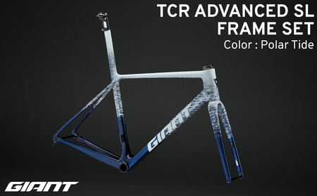 【フレームのみ】GIANT TCR ADVANCED SL FRAMESET (カラー：Polar Tide) ｜ ﾊﾞｲｸ自転車ﾊﾞｲｸ自転車ﾊﾞｲｸ自転車ﾊﾞｲｸ自転車 【GIA002_p】
