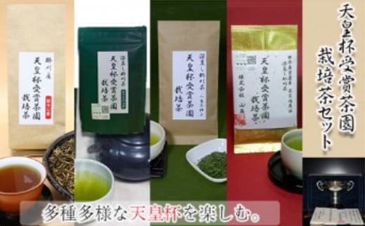 天皇杯受賞茶園栽培茶セット【1177668】