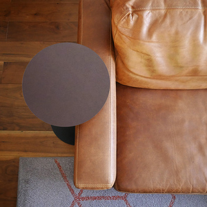 Circle side table（サークルサイドテーブル） サイドテーブル／ナイトテーブル H500 ブラック_モーブ  EB8-0656