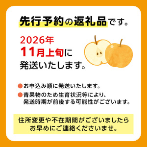 【 先行予約 】 にっこり梨 約3kg 箱 大玉 4玉～6玉 ( 茨城県共通返礼品 城里町 ) 2025年11月上旬から発送開始 フルーツ 甘い お正月 クリスマス 大玉 直送 茨城 限定 [CO00