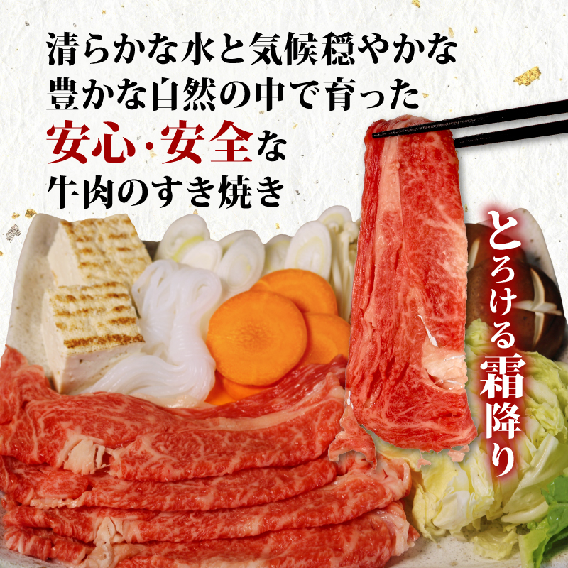 黒毛和牛 肩ロース すき焼き 520g×2 A4 A5 ランク 肉 お肉 和牛 牛 人気 国産 静岡県 藤枝市
