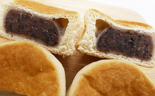 もち入り 力あんぱん １０個入 オリオンベーカリー 【805】