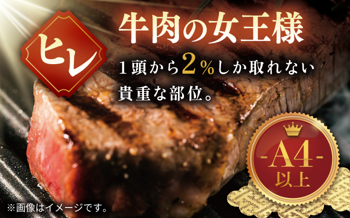 ＜9月発送＞特選 平戸和牛 ヒレステーキ150g×2枚【萩原食肉産業有限会社】[KAD082]/ 長崎 平戸 肉 牛 牛肉 黒毛和牛 和牛 焼肉 ステーキ ヒレ フィレ 冷蔵