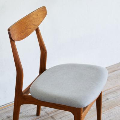 ふるさと納税 富田林市 Cordial Dining Chair BRフレーム 倉敷帆布 グレー杢【SWOF】 |  | 01