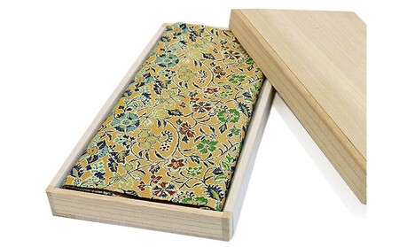 【高島屋選定品】＜龍村美術織物＞早雲寺テーブルセンター（2号サイズ・金）