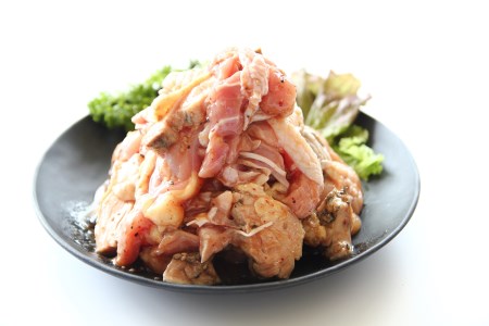焼肉 セット 2kg ポークタンと鳥もも肉 特製塩ダレ 小分け 500g 4パック 焼肉