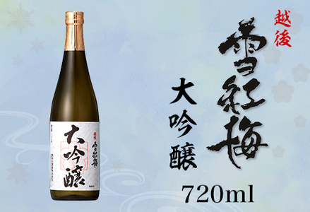 M8-02A越後雪紅梅 大吟醸 720ml