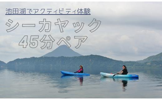 
【池田湖でアクティビティ体験】シーカヤック 45分間ペアチケット(えぷろんはうす池田/A-180)
