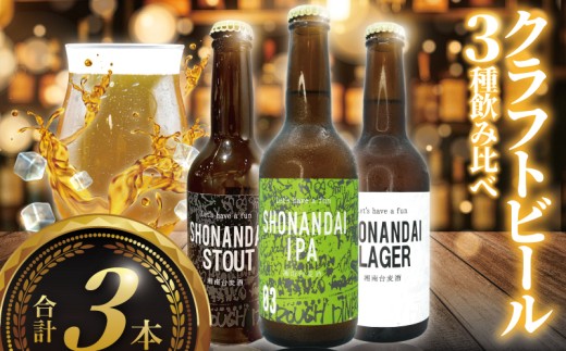 ビール クラフトビール 飲み比べ 3種 ラガー スタウト IPA 330ml×各1本 計3本 お試し beer 麦酒 びーる 地ビール 酒 craft beer クラフト 10000円 ご当地 家飲み 直送 おすすめ 人気 贈答 冷蔵 湘南台 Aprotodo’S株式会社 RRAAP BREWERY 神奈川 湘南 藤沢